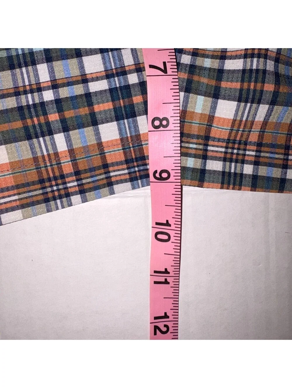 Tommy Bahama Men's Chino Shorts 38 x 9 Multicolor Plaid 9